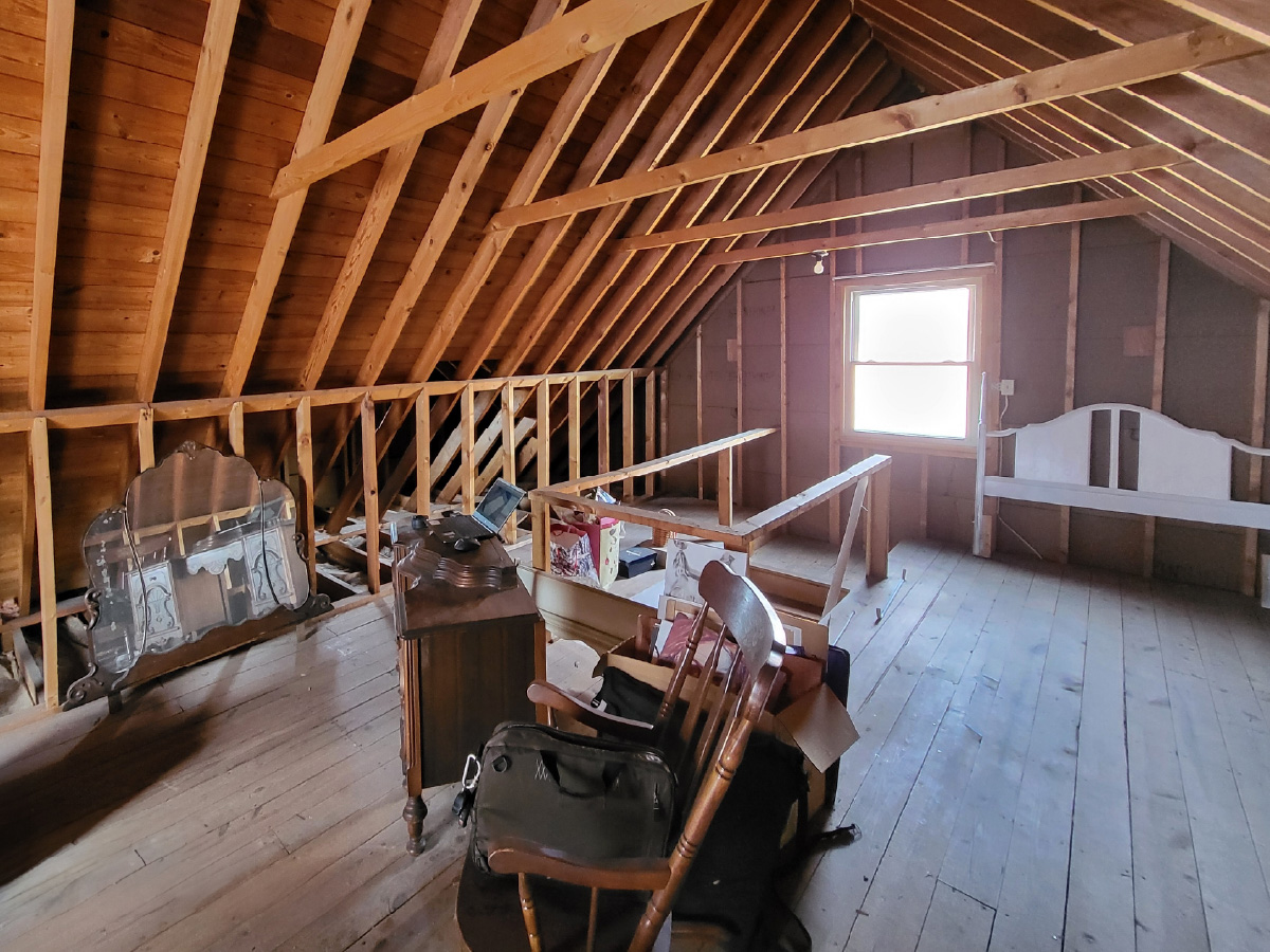 WEST TOLEDO ATTIC BUILDOUT - After WEST TOLEDO ATTIC BUILDOUT - After