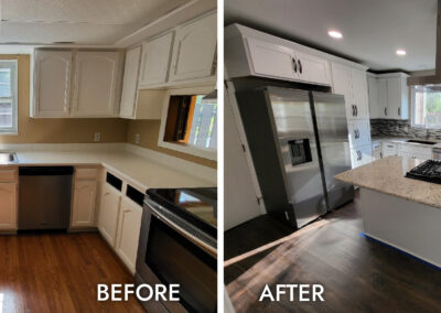 ASPEN DRIVE KITCHEN REMODEL- Before & After