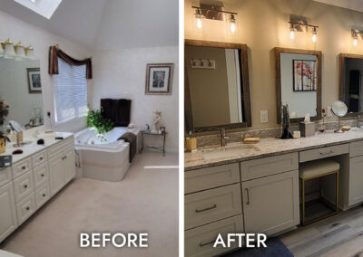 COUNTRY WALK BATHROOM REMODEL - Before & After