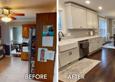 MAUMEE KITCHEN REMODEL - Before & After