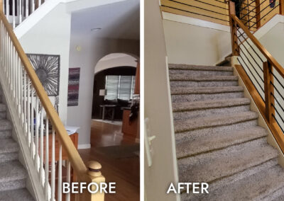 WRENWOOD HANDRAIL- Before & After