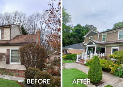 COLDSTREAM EXTERIOR REMODEL - Before & After