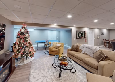 QUAIL HOLLOW - Basement interior paint
