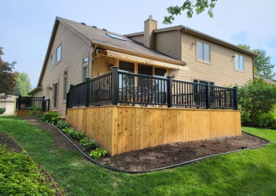STONE OAK EXTERIOR - Cedar Deck