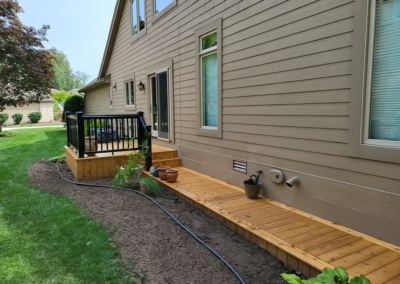 STONE OAK EXTERIOR - Cedar Deck